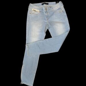 NWT- Express Stella Low Rise Pin Striped Ankle Jegging